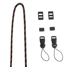 코엠 미러리스 카메라 넥스트랩 끈형 115cm, 믹스블랙, 1개