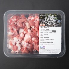 파머스팩 제주 흑돼지 미박앞다리 찌개용 (냉장), 800g, 1개