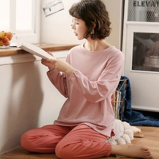 여성용 데일리 심플 파자마 994-02