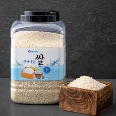 불릴필요없는 씻어나온 쌀, 4kg, 1개