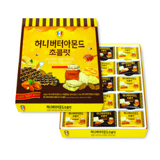 코롬방제과 허니버터 아몬드 초콜릿 대, 255g, 1개