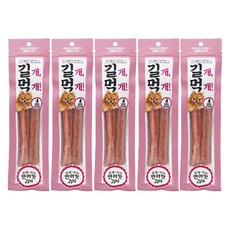 참좋은간식 길개먹개 강아지 간식 2p, 5개, 연어맛