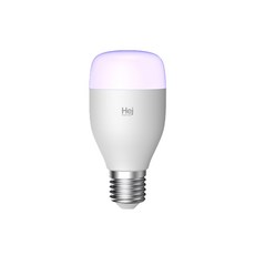 헤이홈 스마트 LED 전구 LB032-RGBW, 컬러 (색상조절), 1개