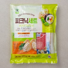 사조 피크닉 김밥 세트, 670g, 1세트