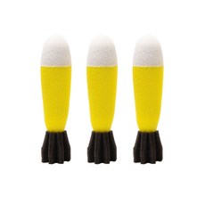 DSCUBE 瞄準真人槍 LED 彈殼玩具 DS6 3p, 黃色的