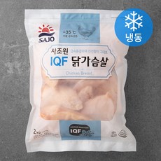 사조 IQF 닭 가슴살 (냉동), 2kg, 1개