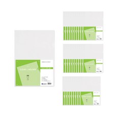 Heemang Office Point A4透明L夾 eh2007, 白色, 50入
