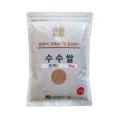 대한농산 수수쌀, 3kg, 1개