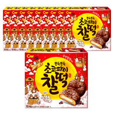 청우식품 초코파이찰떡, 215g, 10개