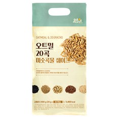 다미즐 오트밀 20곡 미숫곡물쉐이크 20g, 800g, 1개