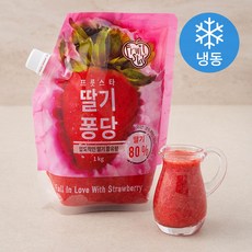프룻스타 딸기 퐁당 1kg (냉동), 1개