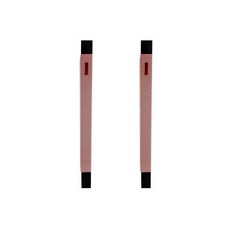 COPPER LINE 線條風格把門手蓋 槓桿超長款 2入, 粉色的