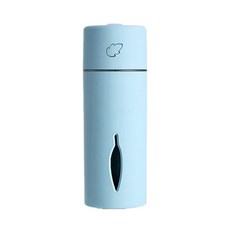 바톤즈 미니 USB 초음파 차량용 가습기 블루, HM150