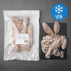 서풍앤쿡 살아 있을때 급냉동한 낙지 3~4마리 (냉동), 850g, 1개