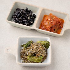 테이스티나인 서리태콩자반 100g + 꽈리고추 멸치볶음 50g + 들기름에 볶은 김치 100g, 1세트
