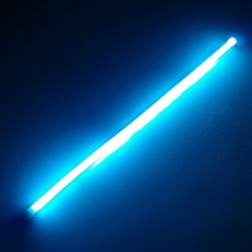 우리파파 실리콘 면발광 LED바 30cm, 1개, 아이스블루