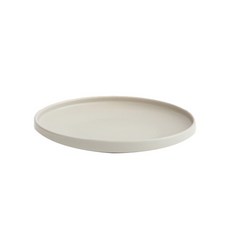 코지테이블 코코아크림 접시 플레이트 17cm, 크림, 1개