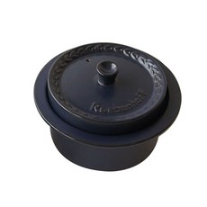 오체어스 화로느낌 무균열 도자기 뚝배기 코발트블루 대, 16cm, 1개