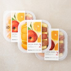 프레시지 오늘의 과일 사과오렌지, 300g, 3개