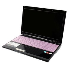 카라스 HP 엔비 x360 15-ed1xxxTU 시리즈용 칼라 키스킨, 핑크, 1개