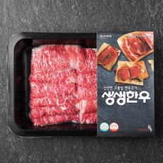 생생한우 1등급 업진살 구이용 (냉장), 200g, 1개