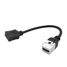 HDMI 케이블 타입 키스톤 커플러 LSP-EC-HC15, 1개