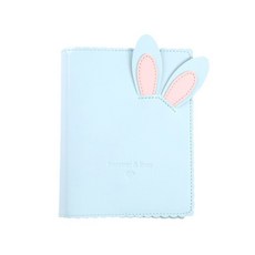 가죽 토끼 스탠다드 폴라로이드 미니 앨범, blue, 16매