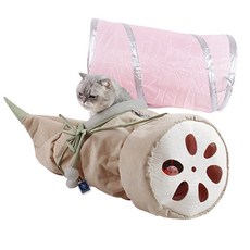 딩동펫 고양이 연근터널 놀이터, 그레이, 1개