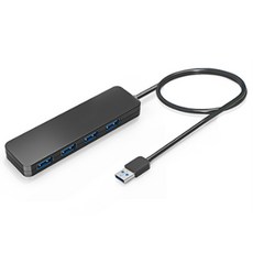 [쿠팡수입] 만듦 USB 3.1 Gen1 4포트 허브 1.2m