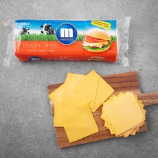 버거 슬라이스 체다치즈 84개입, 1kg, 1개