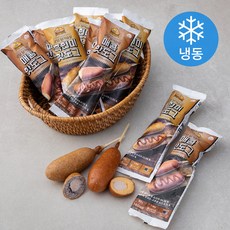 굳닭 닭가슴살 핫도그 흑현미 80g + 매콤 80g 세트 (냉동), 5세트