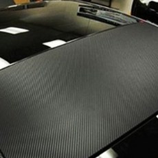 김용석생활연구소 차량용 4D 카본 필름 시트지 100 x 30cm, 블랙, 4개