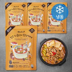 맛의고수 맛고 차돌박이 된장찌개 (냉동), 500g, 4팩