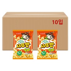 삼양 사또밥 스낵, 67g, 10개