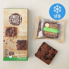SweetStreetDesserts 초콜릿 브라우니 4입 (냉동), 320g, 1개
