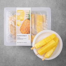 프레시지 오늘 한팩 파인애플꼬치, 1kg, 1팩
