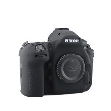 니콘 D850 카메라 실리콘 바디보호용 케이스, 블랙, 1개
