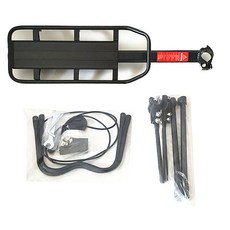 Laramiz自行車後架 J022, 黑色的, 1套