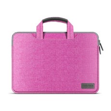 BAGnBAGs 슬림형 핸드숄더 노트북가방 BK-6336, 핫핑크