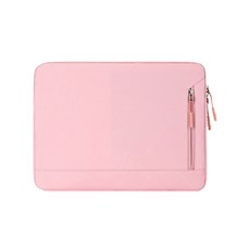 세뇨르킴 부드러운 파스텔톤 태블릿 노트북 겸용 파우치, 핑크