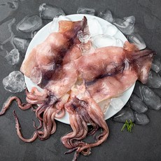 살맛나요 탱글탱글 손질 오징어 2미 (냉장), 280g, 1개