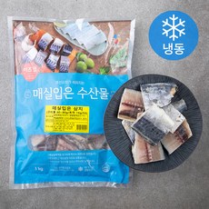 이츠웰 매실입은 삼치 토막 구이용 60~80g (냉동), 1kg, 1개