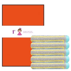 송월타월 스누피 카툰 세면타월 160g 30수 코마사 5p + 케이스 5p + 돌잔치띠지 500 x 70 mm, 회색(타월), 랜덤발송(케이스), B타입(띠지), 1세트