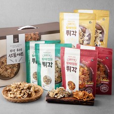 주일 부각튀각 황태껍질 튀각 3종 x 2개 선물세트 360g, 1세트
