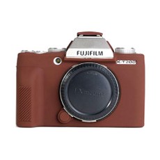 FUJIFILM X-T200 카메라 실리콘 바디보호용 케이스 진브라운, 1개