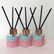 MerciGY 프리미엄 실내용 디퓨져 50ml 3p, 블랙체리