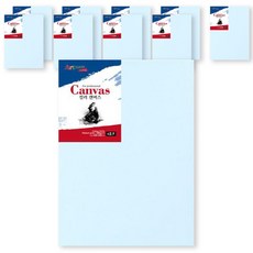 Artmate 彩色帆布F型藍色10p, 棉布