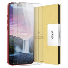 빅쏘 2.5C 아이폰 강화유리 휴대폰 액정보호필름 2매, 1세트