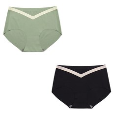 WILLE 데일리 임산부 팬티 속옷 2종 세트