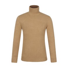 지이크 남성 브라운 목티